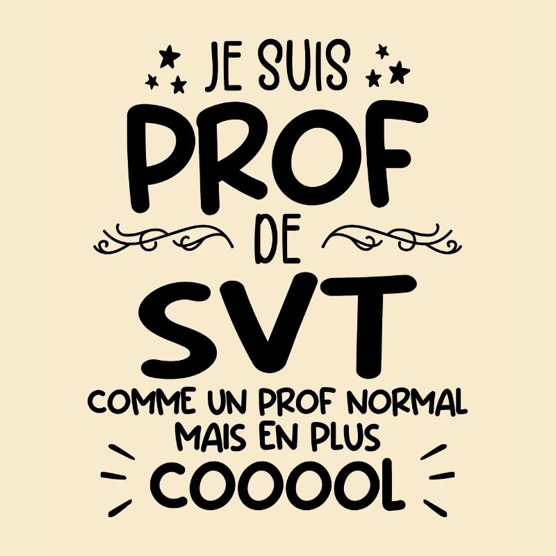 Prof de SVT super cool