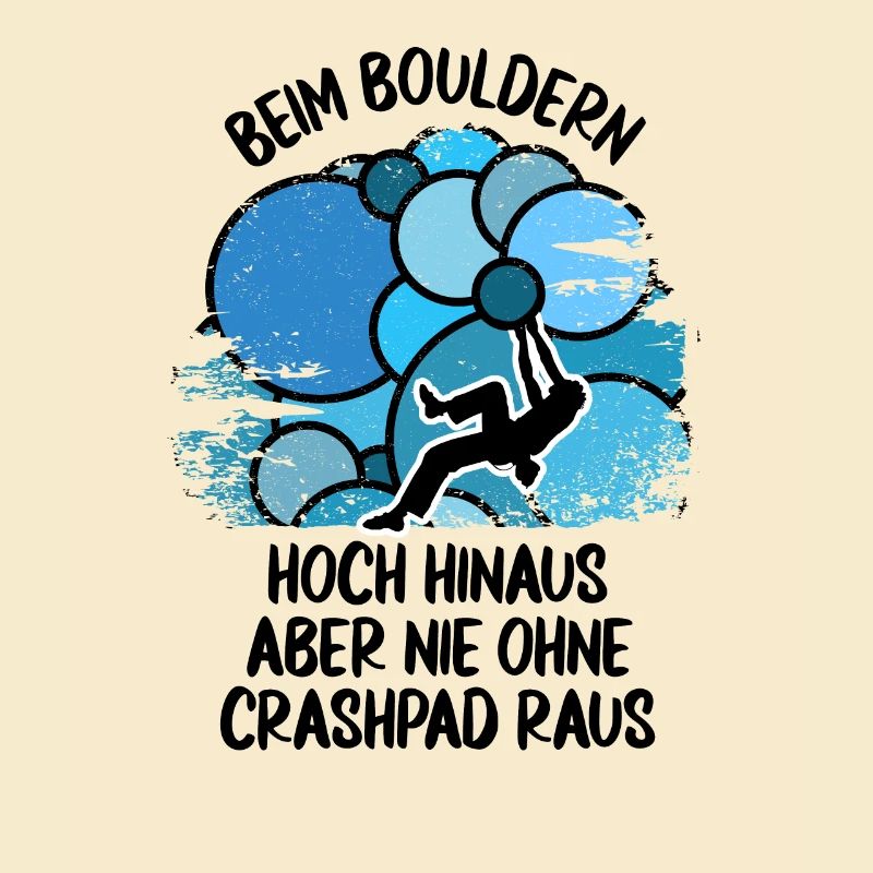 Vintage Bouldern Boulderer Klettern Kletterer