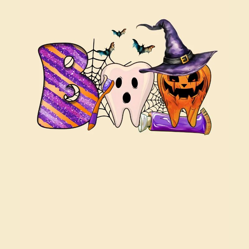 Boo Süßes oder Saures" Retro: Halloween Gespenst