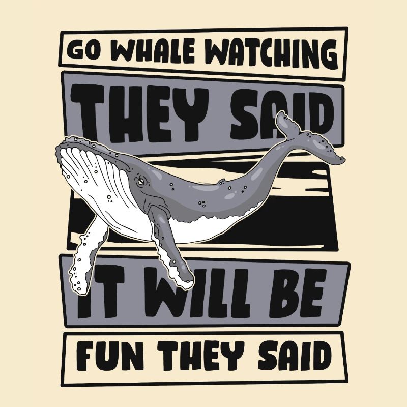 Es wird Spaß machen, sagten sie, Blauer Beluga, Wal