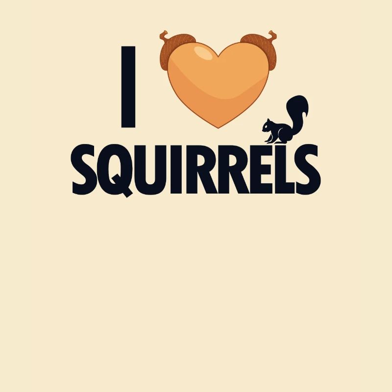 J’aime les écureuils Écureuil Fox Écureuil