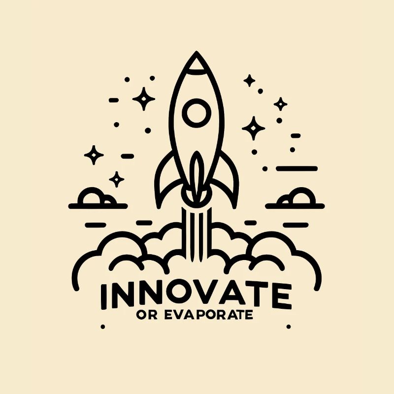 Innovativ sein oder verdunsten