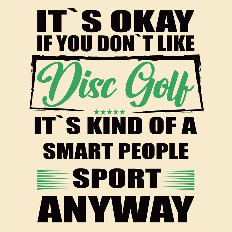Ce n’est pas grave si vous n’aimez pas le disc golf