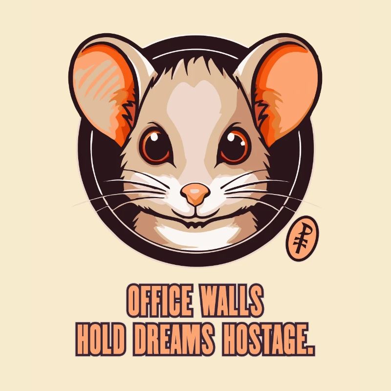 Philosopy Mouse: Office Walls Hold Tears Hostage