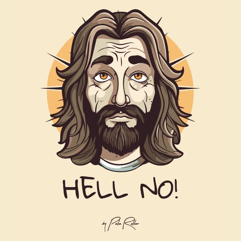 Le gars de Jésus dit définitivement non à l'enfer