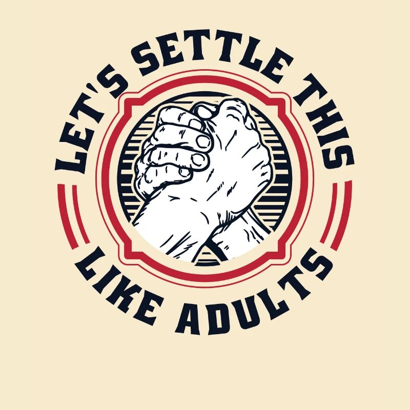 Let's Settle This Like Adults Exercise Trainer