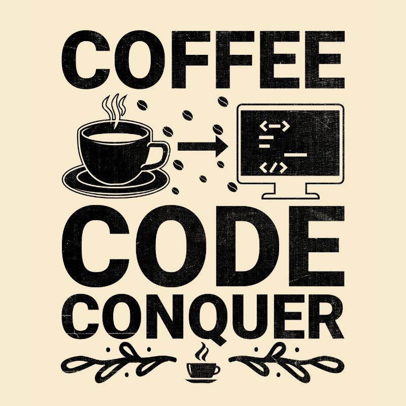 Café Codage Programmeur Codeur Développeur Nerd Coff