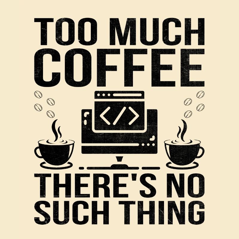 Kaffee-Codierung Programmierer Programmierer Entwickler Nerd Coff
