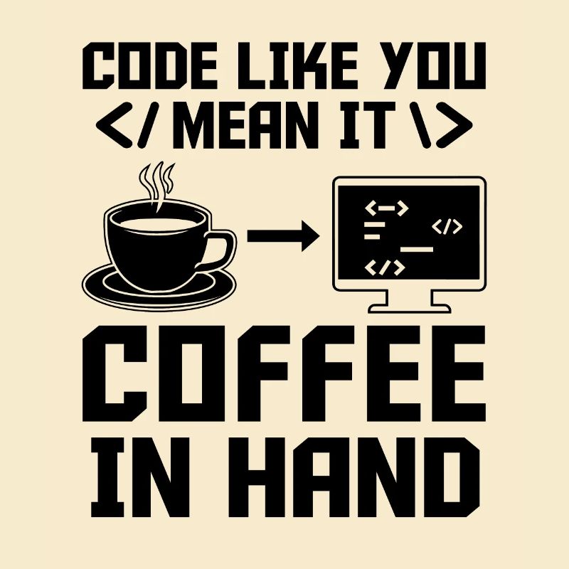 Café Codage Programmeur Codeur Développeur Nerd Coff