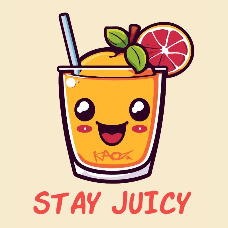 Fruchtiger Saft: bleib saftig