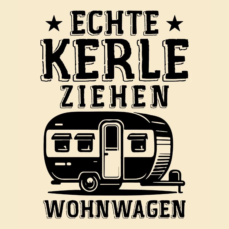 Real guys pull caravan