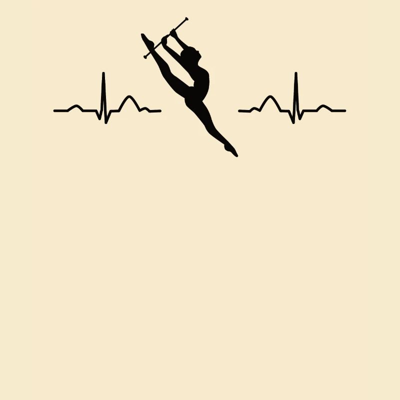Gymnastics Bar ECG Rhythmic Gymnastics
