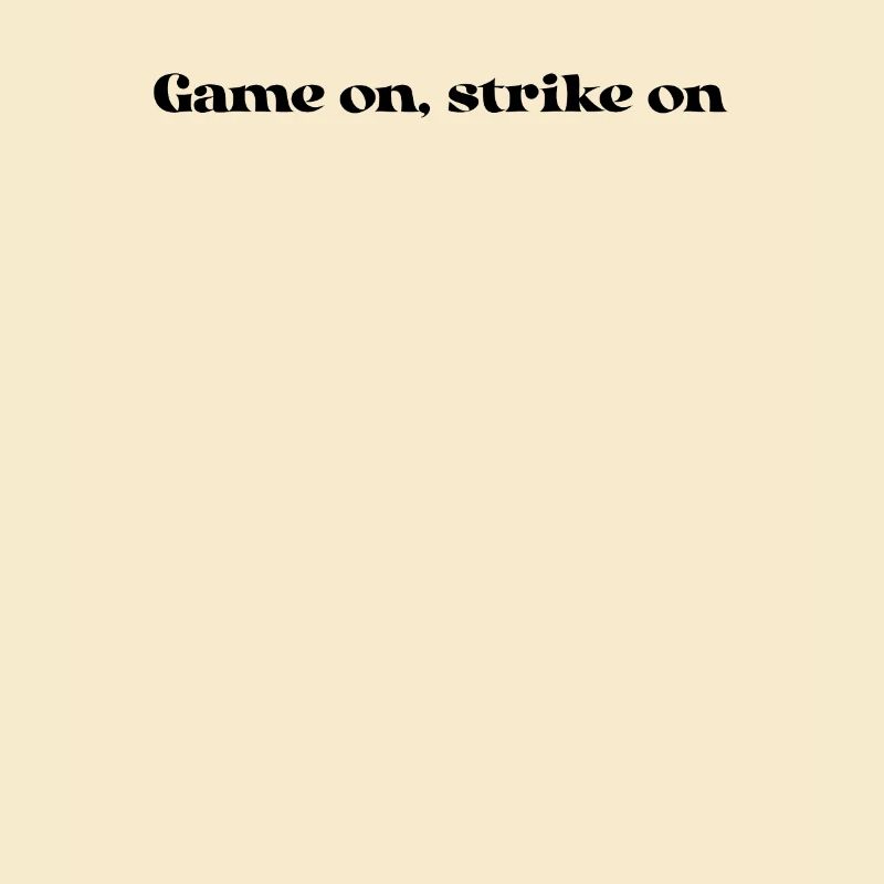 Bowling - Game on, strike on