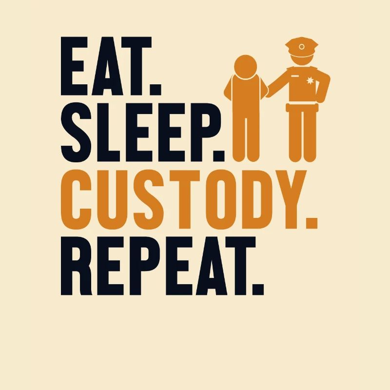 Manger Dormir Garde à vue Répéter les corrections des gardiens de prison