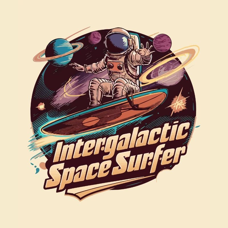 SURFEUR SPATIAL INTERGALACTIQUE