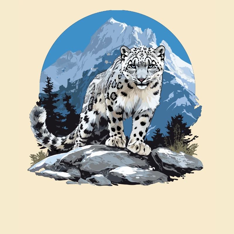 Snow Leopard Schneeleoparden Schneeleopard