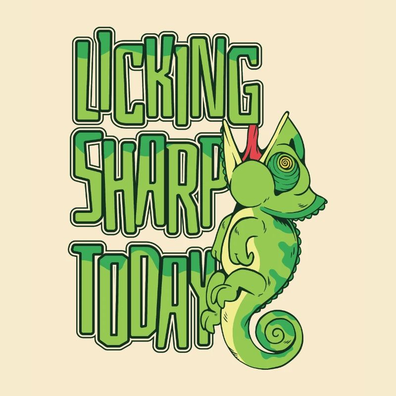 Licking Sharp Today Veiled Panther Chamaeleonidae