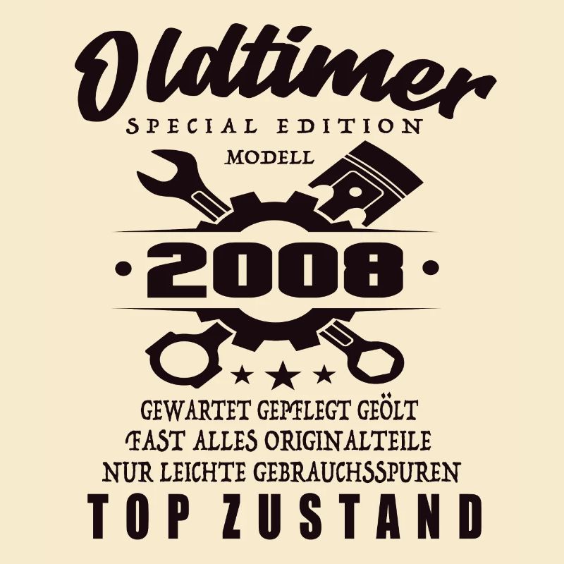 Oldtimer Special Edition Model 2008 Birthday