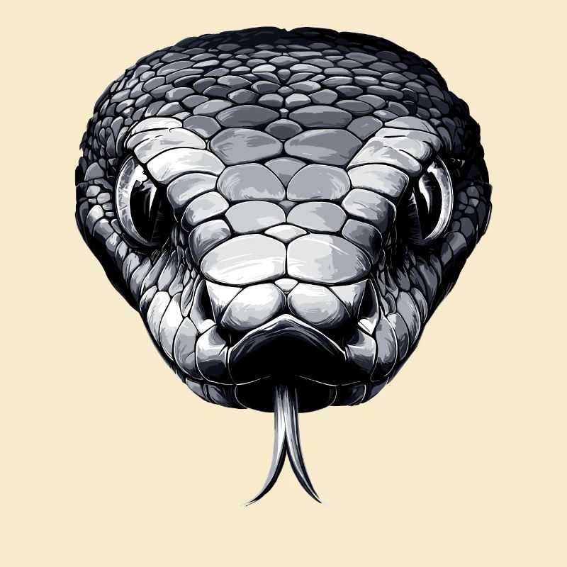 Serpent Python Cobra Mamba Serpent à sonnettes Serpent