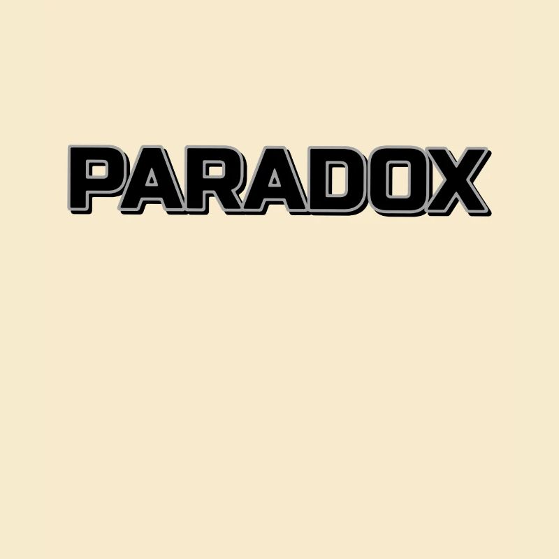Kühnes paradoxes Statement Bold Paradox Statement