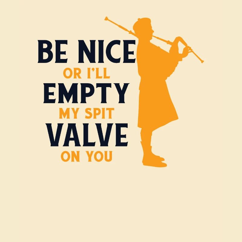 Sei nett oder ich entleere mein Spuckventil auf dich