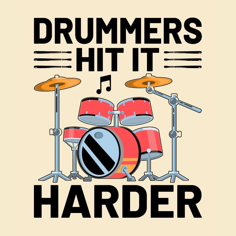 Drummers Hit It Harder Drummer Drum Drumming