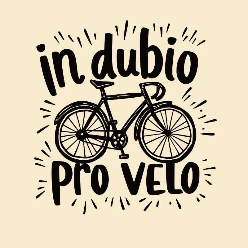 Bicycle Saying In dubio pro velo
