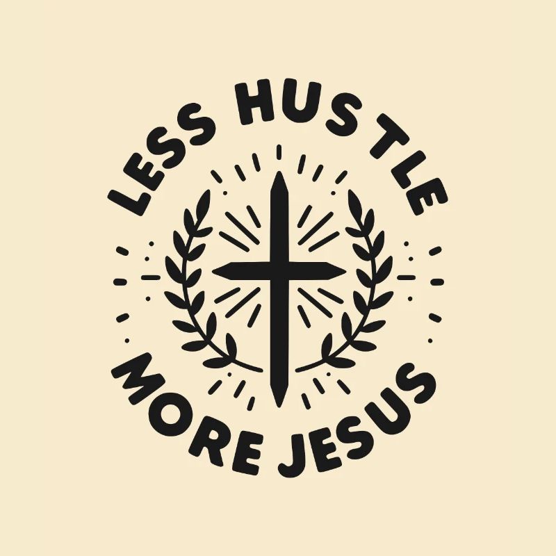 Moins d’agitation Plus Jésus