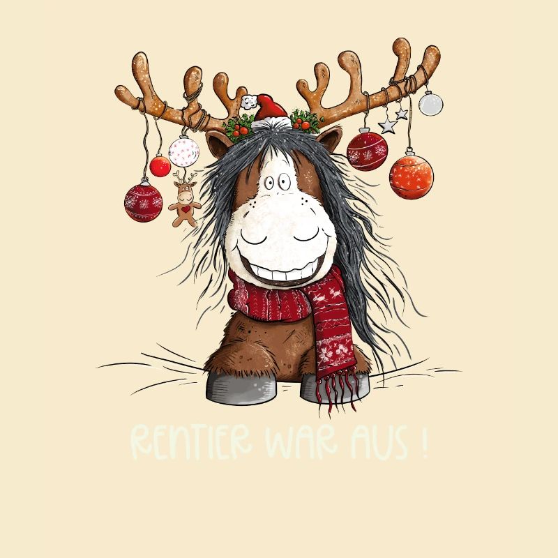 Weihnachten Pferd