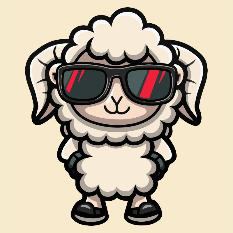Sheep Comic Cool