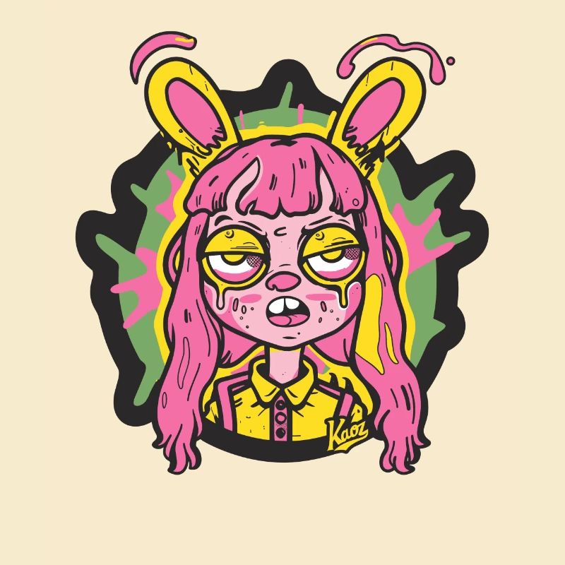 A strange rabbit
