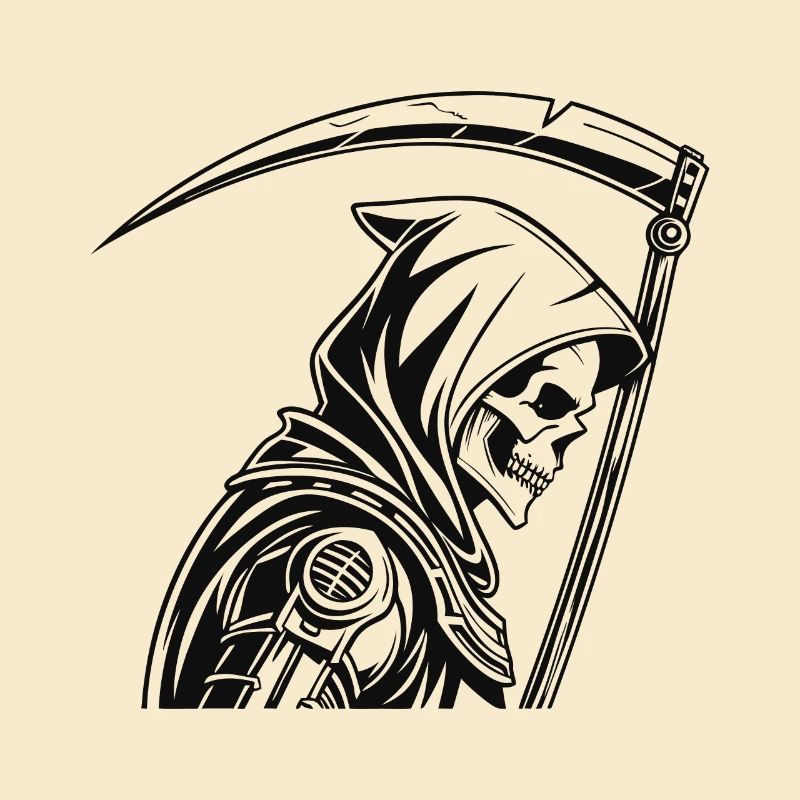 FUTURISTIC GRIM REAPER