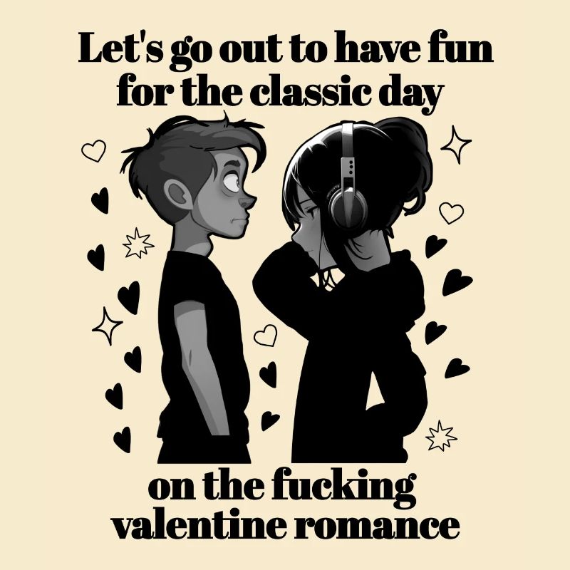 de Saint-Valentin romance drôle