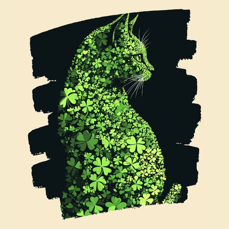 Chat de la Saint-Patrick