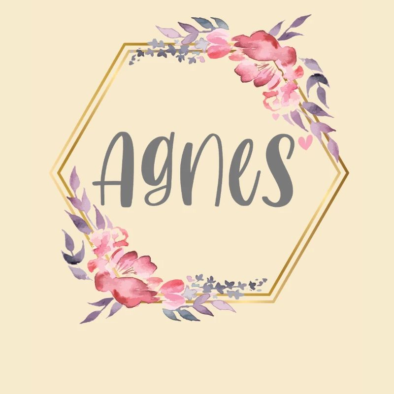 Agnes Mädchen Name personalisiertes Geschenk