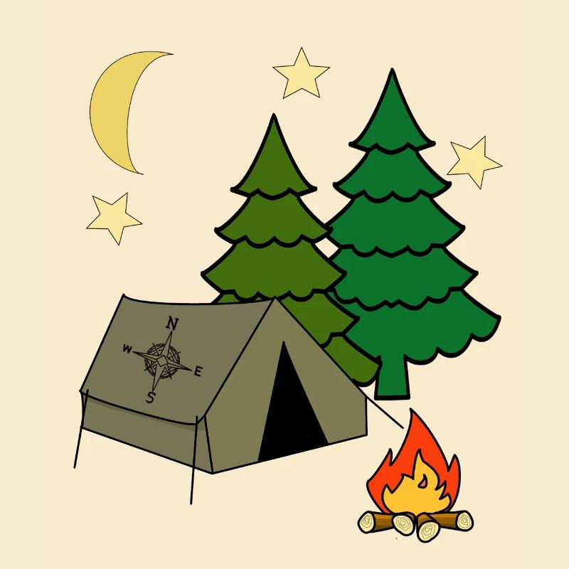 Tent Camping Camping Camping Compass Adventure