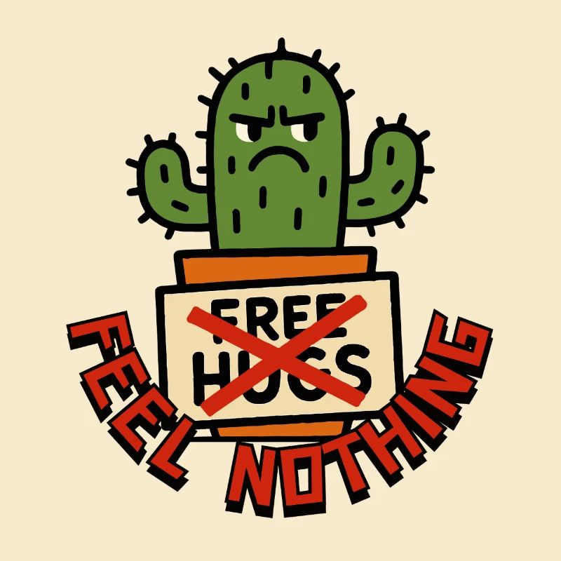 Feel Nothing - Pas de câlins gratuits du cactus