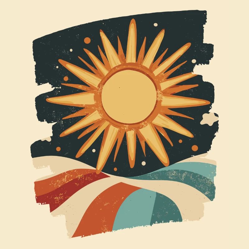 Soleil d’été Coucher de soleil