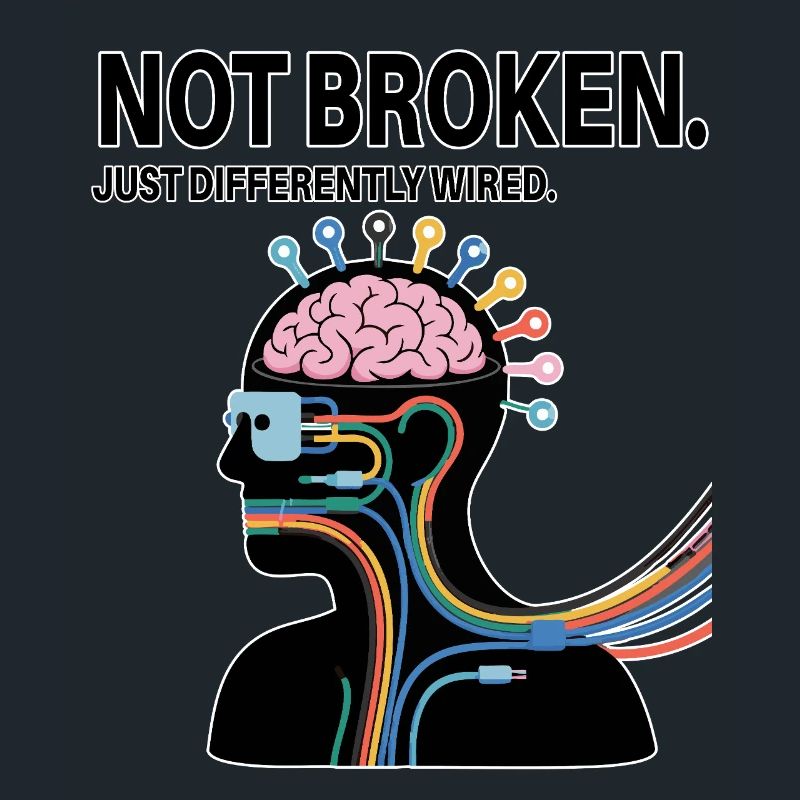 Not broken – just wired differently