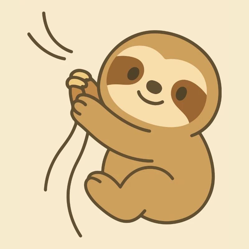 Cozy Sloth Hug - Cuddly Sloth Baby