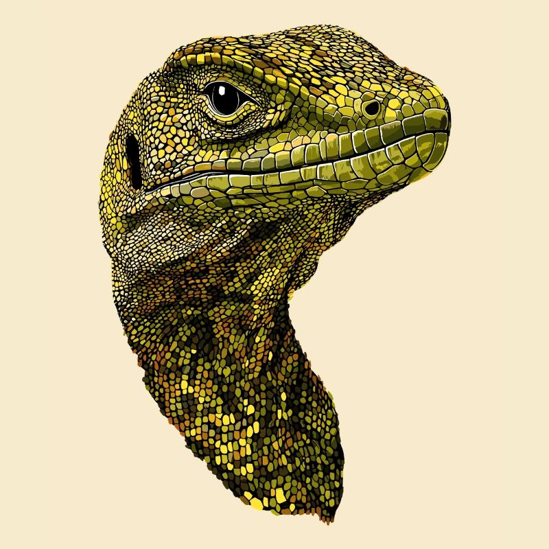 Waran Echse Reptil Komodowaran Bindenwaran Lizard