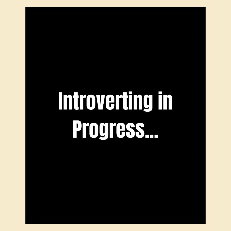 Introvertiert – Ruhemodus EIN