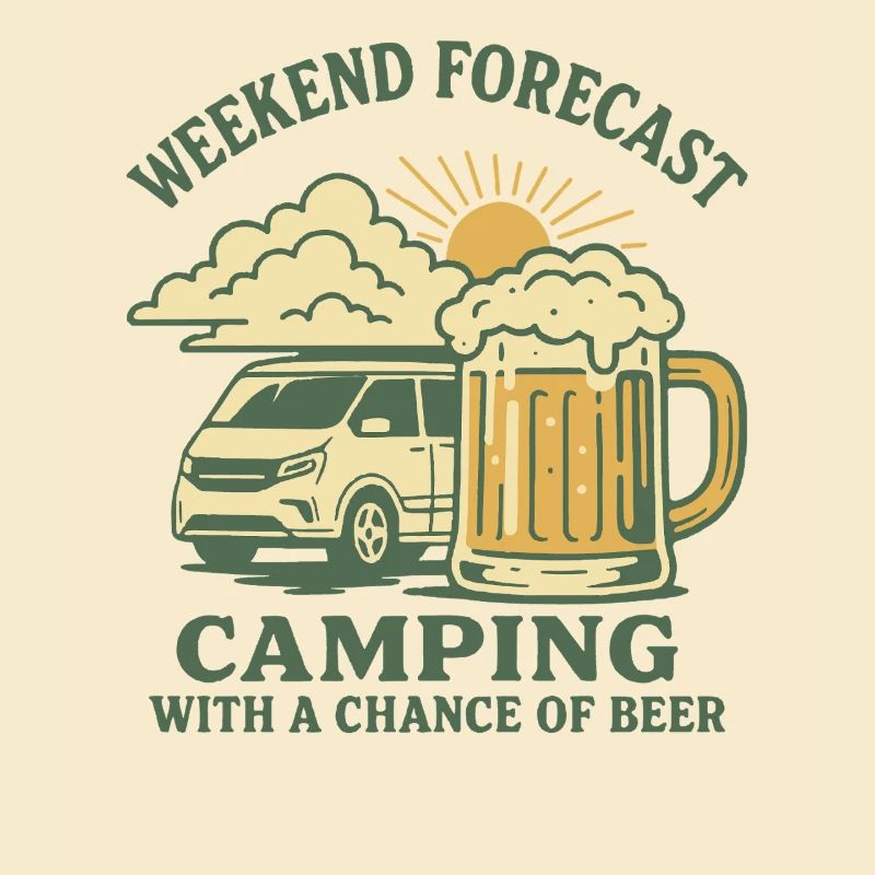 Wochenendvorhersage Camping Mit Aussicht Auf Bier