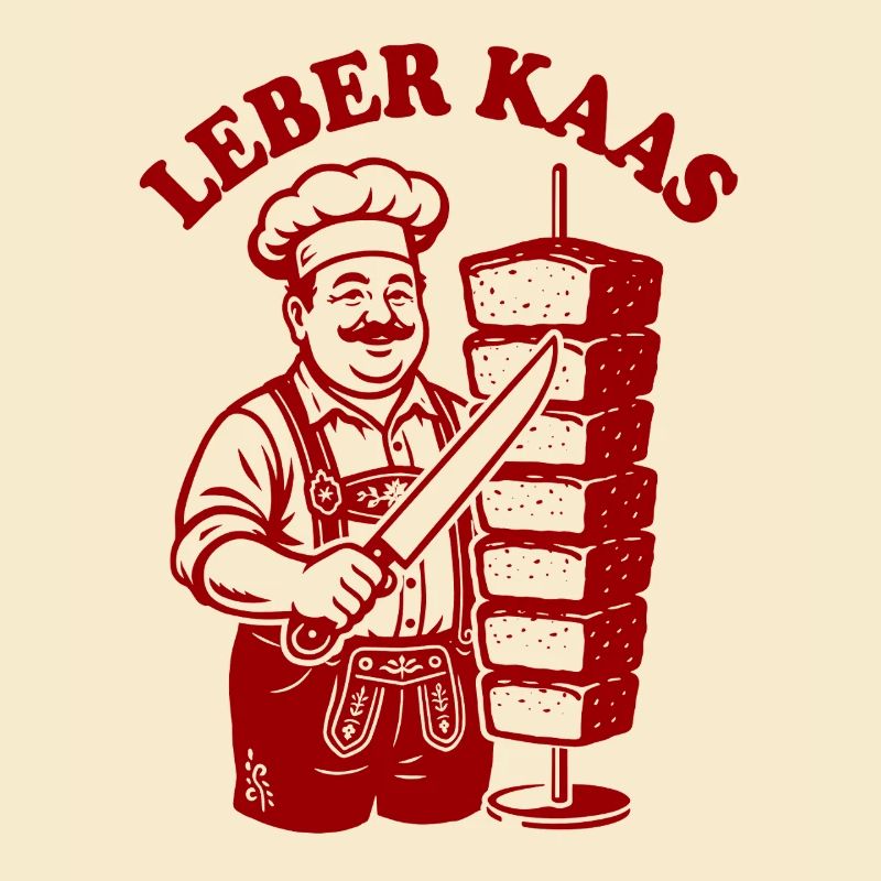 Leberkaas am Spieß oder Döner Kebab - Leberkäse
