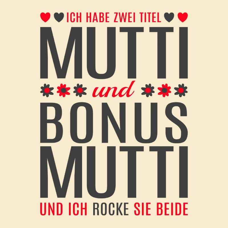 Mama Mutti Mutter Bonus Mutti Muttertag Geschenk