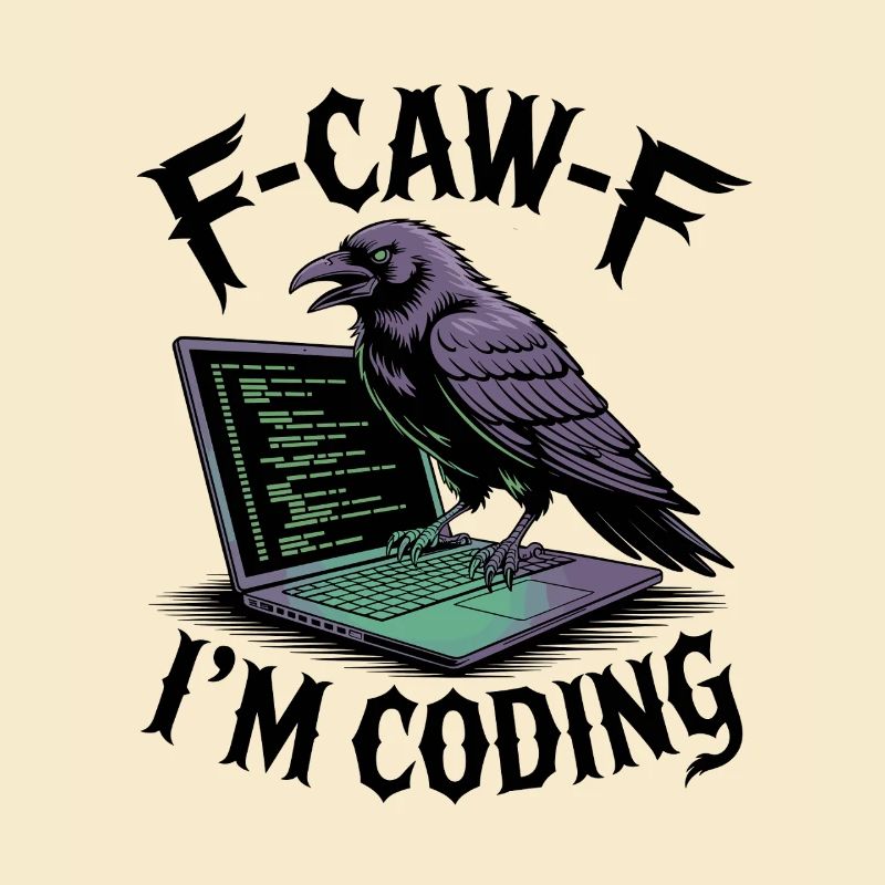RabenCoder: Code Raven on the laptop