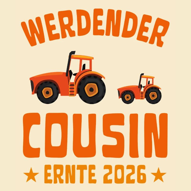 Werdender Cousin Ernte 2026 Traktor