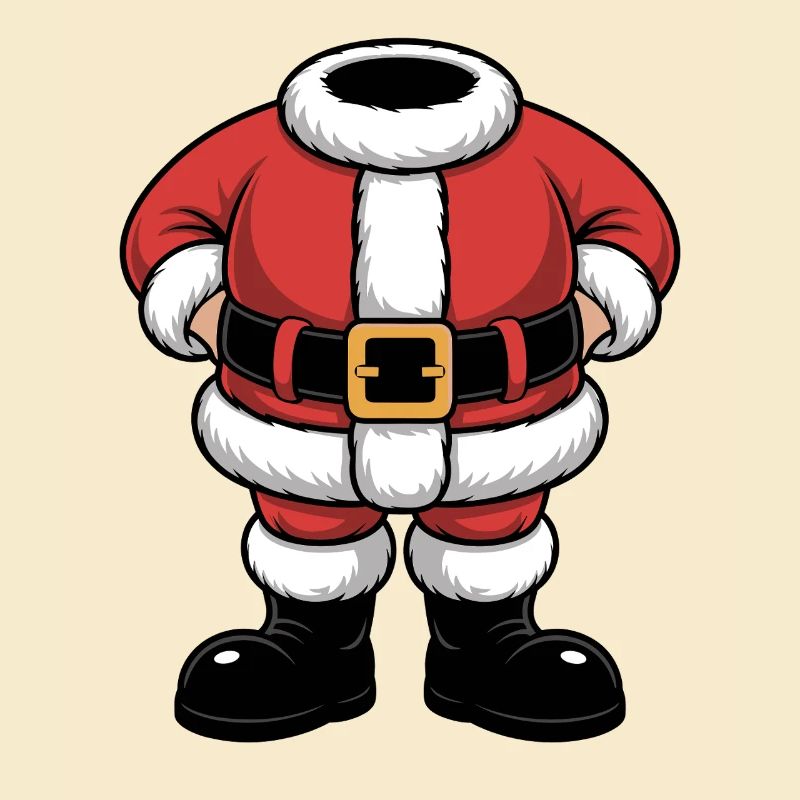 Conception du bloc de torse du Père Noël