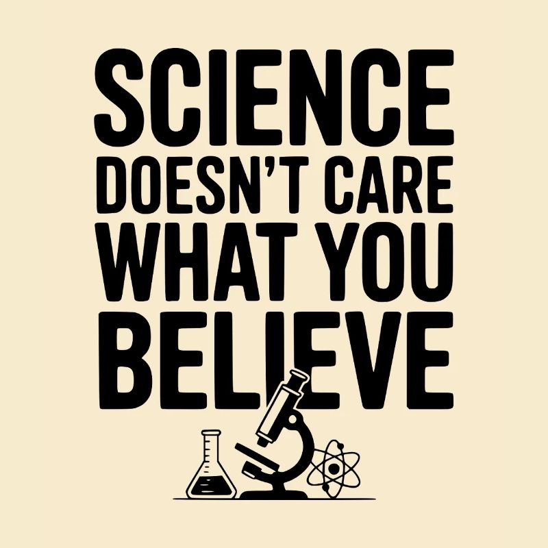 La science ne se soucie pas de ce que vous croyez