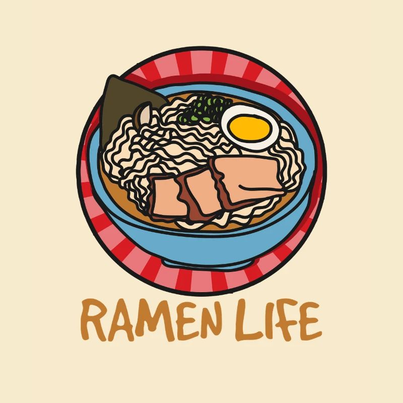 Ramen Life - Conception simple des ramen